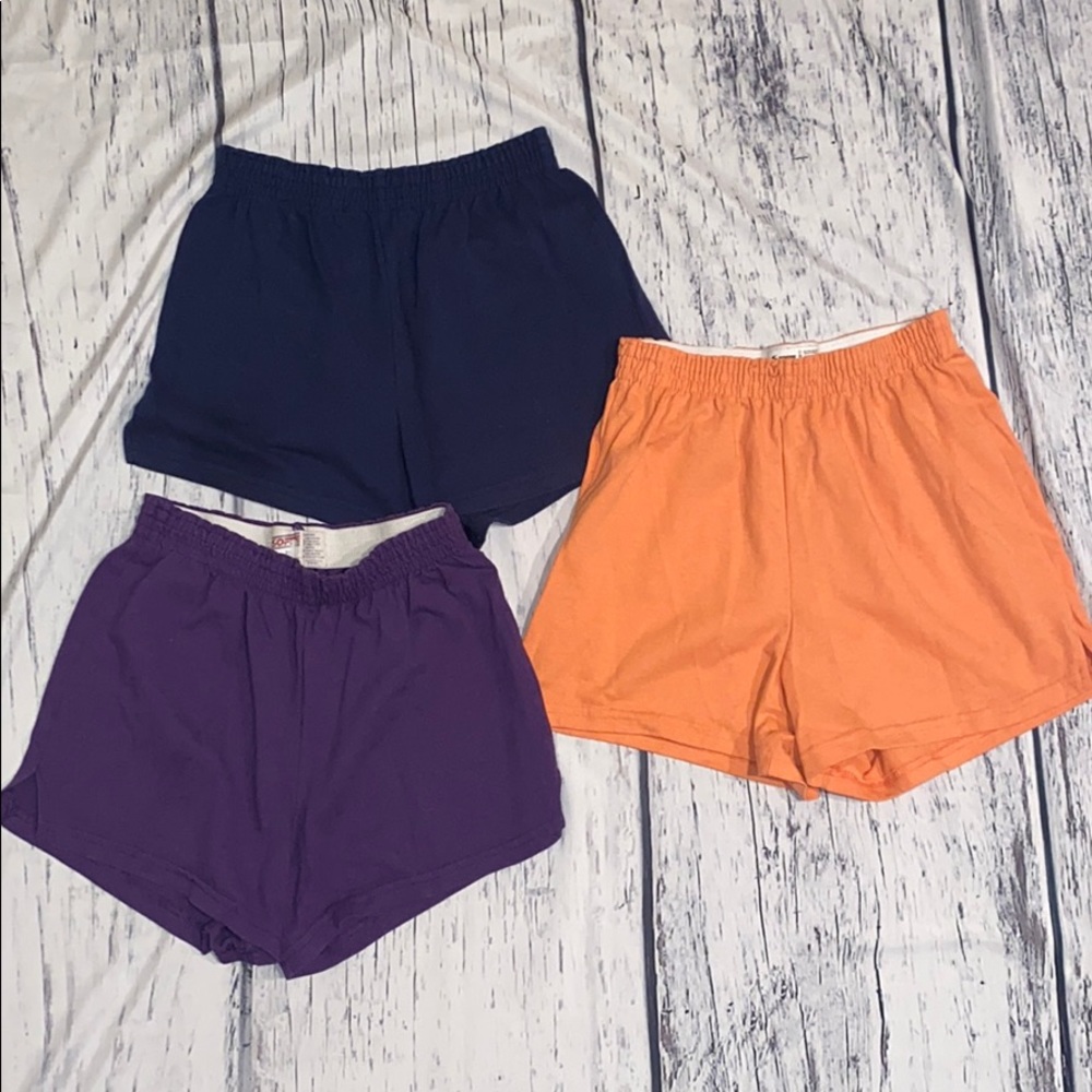 Soffe Shorts Blue Purple Orange Size S